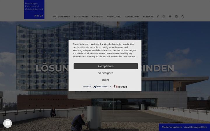 Screenshot of hegt.de