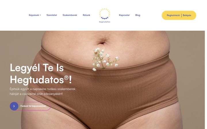 Screenshot of hegtudatos.hu