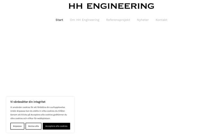 Screenshot of hegvold.se