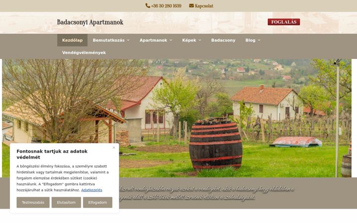 Screenshot of hegypanorama.hu