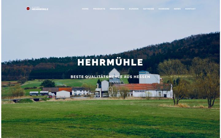 Screenshot of hehrmuehle.de