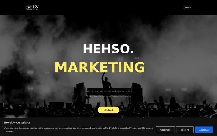 Screenshot of hehso.nl