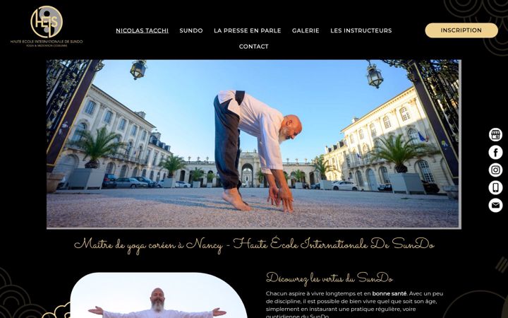Screenshot of hei-sundo.com