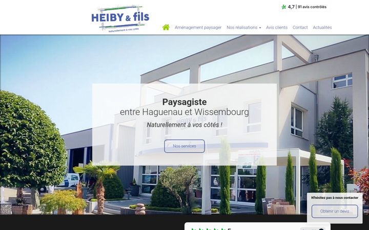 Screenshot of heiby-avis.fr