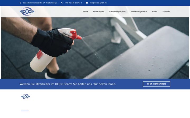 Screenshot ta' heico-gmbh.de