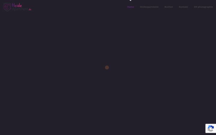 Screenshot of heideapartment.de
