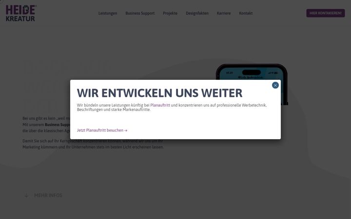 Képernyőkép: heidekreatur.de