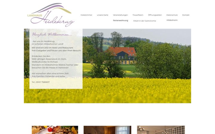 Screenshot of heidekrug.eu