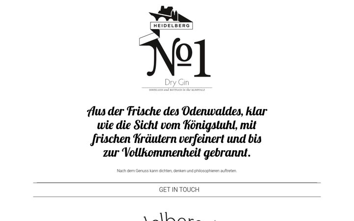 Screenshot of heidelberg-gin.de