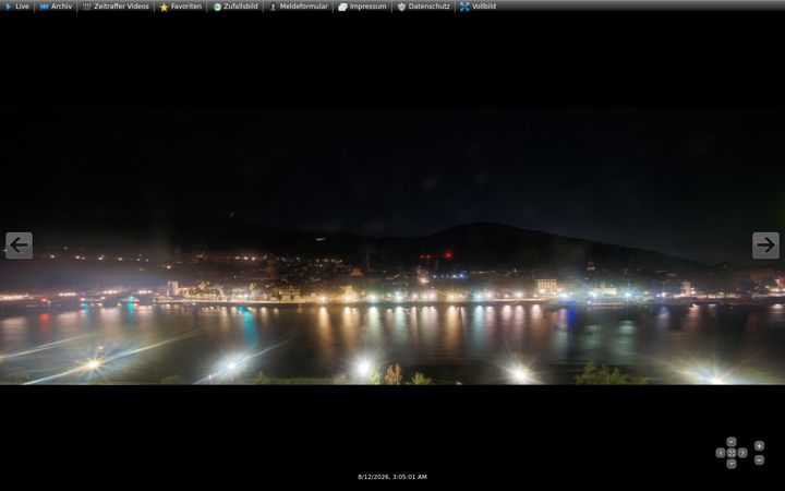 Screenshot of heidelberg-webcam.de