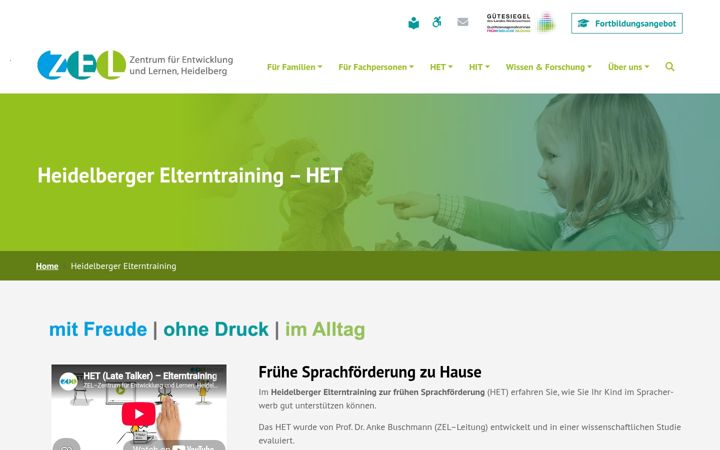 Screenshot of heidelberger-elterntraining.eu