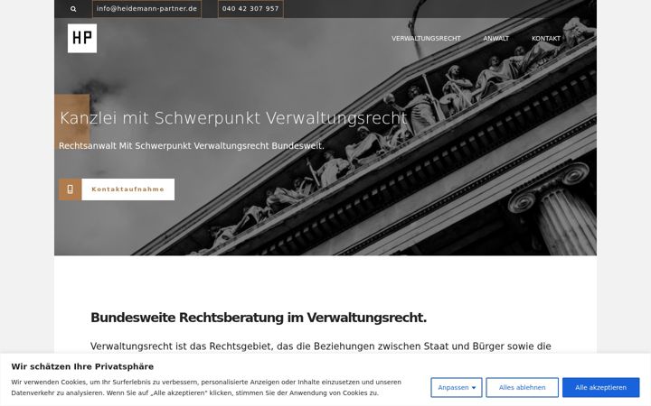 Screenshot of heidemann-partner.de