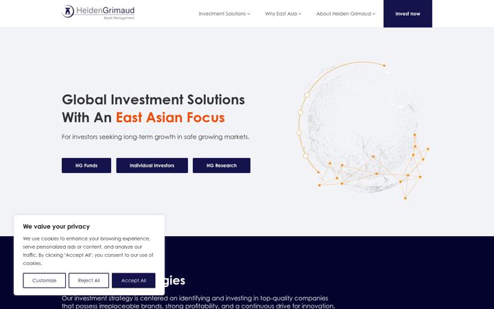 Screenshot of heidengrimaud.co.za