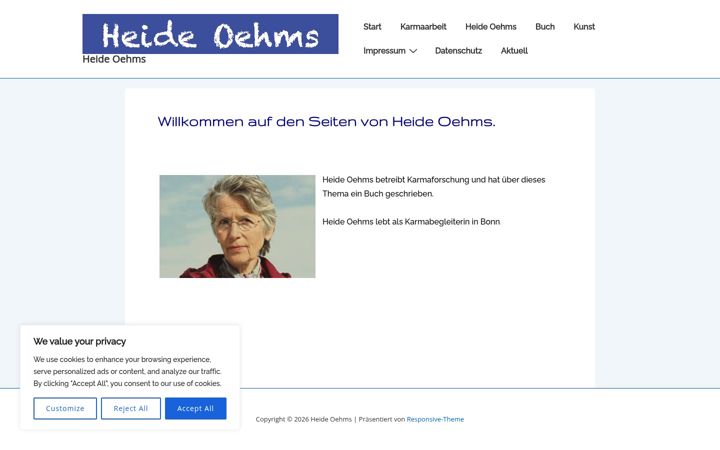 Screenshot van heideoehms.de