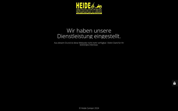 Screenshot van heidescooter.de