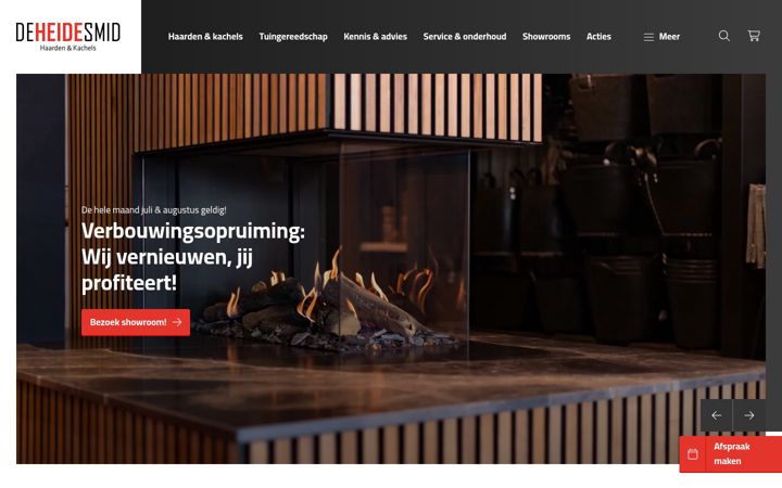 Screenshot of heidesmid.nl