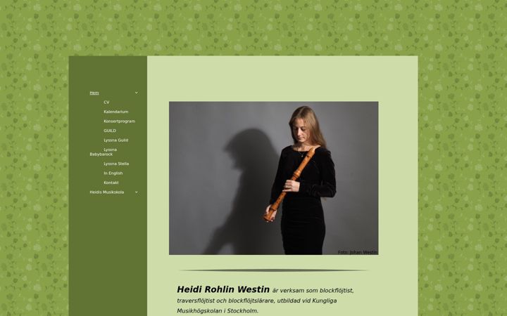 Screenshot of heidi-musik.se