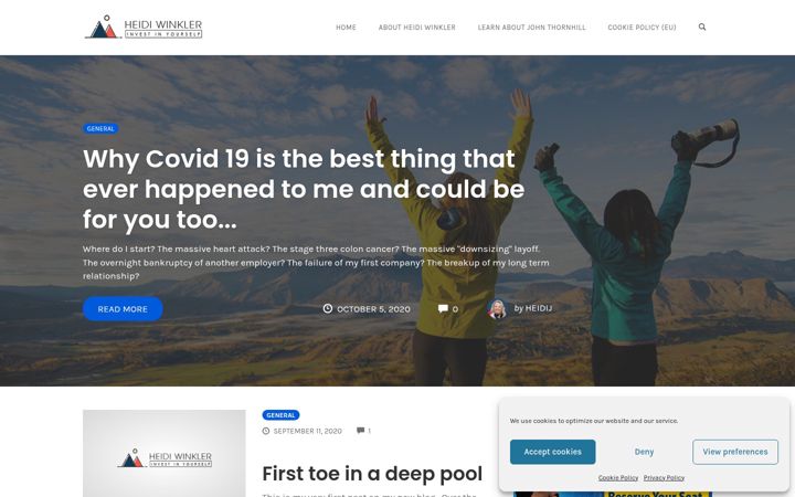 Screenshot of heidi-winkler.com