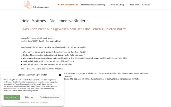 Screenshot of heidimatthes.de
