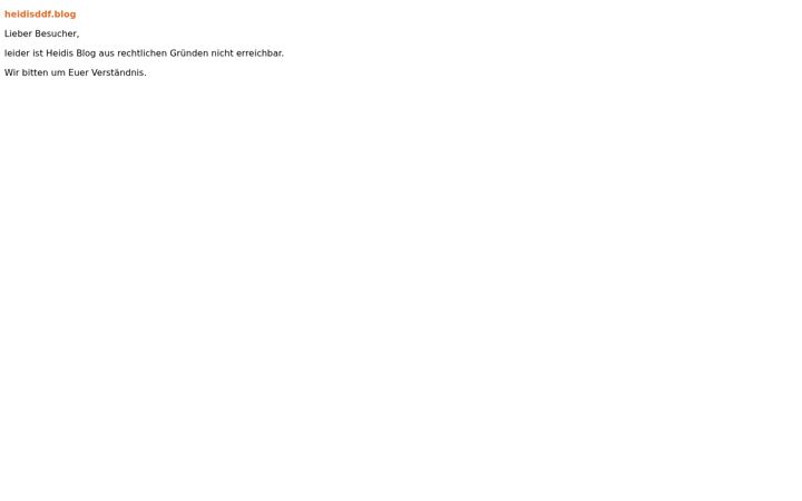 Screenshot of heidisddf.blog