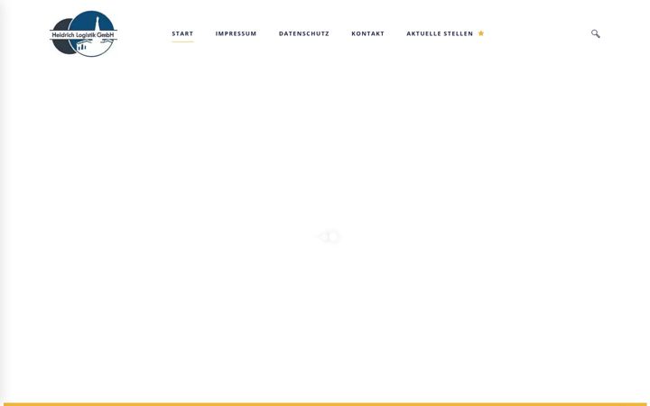 Screenshot of heidrich-logistik.de
