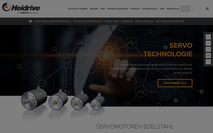 Screenshot of heidrive.com