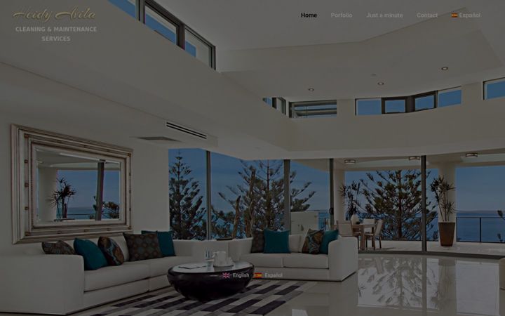Screenshot of heidyavila.com