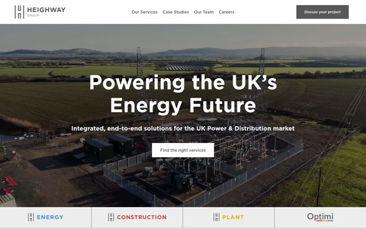 Screenshot of heighway-erc.com