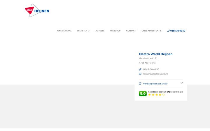 Screenshot of heijnen.nl