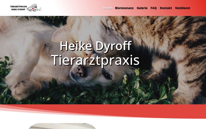 Captura de ecrã de heike-dyroff.de
