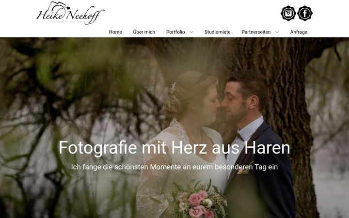 Screenshot stránky heike-neehoff.de