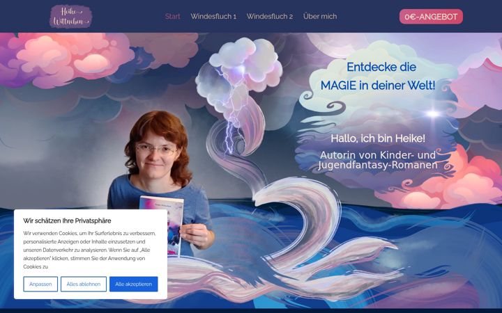 Screenshot of heike-wittneben.de