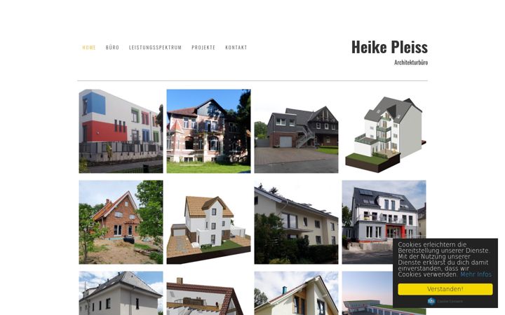 Screenshot of heikepleiss.de