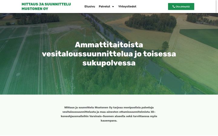 Screenshot of heikkimustonen.fi