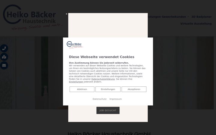Screenshot of heiko-baecker.de