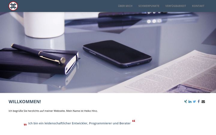 Ekrano kopija heiko-hinz.de