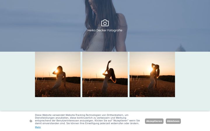 Screenshot of heikodecker.de