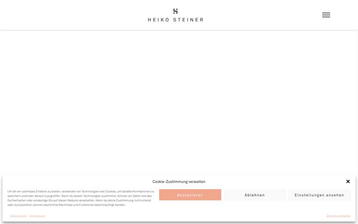 Screenshot of heikosteiner.com