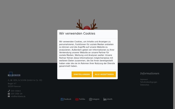 Screenshot of heil-adventskalender.de