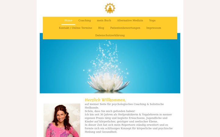 Screenshot of heil-frei-sein.com