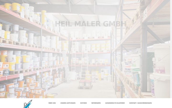 Screenshot of heil.de