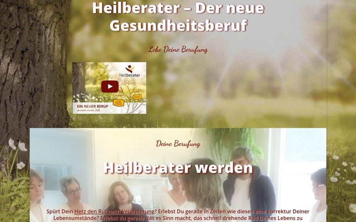 Screenshot of heilberater.info