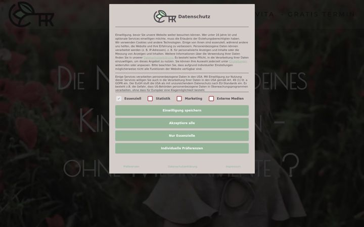 Skærmbillede af heilekind.com