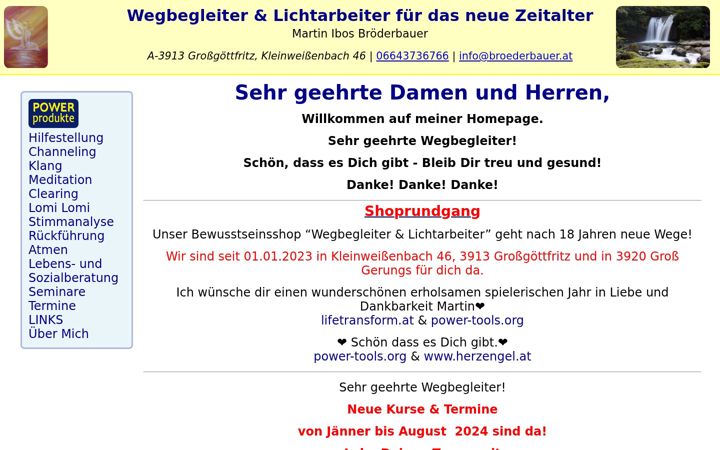Screenshot of heilengel.at