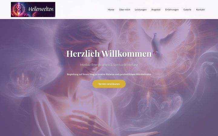 Screenshot of heilerwelten.at