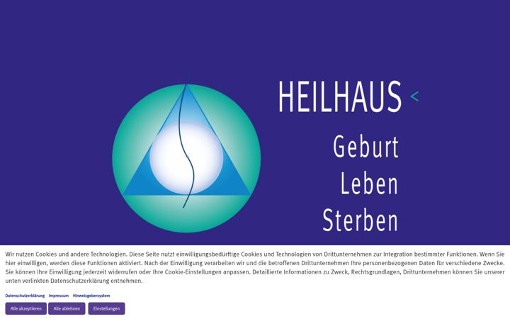 Screenshot of heilhaus.org