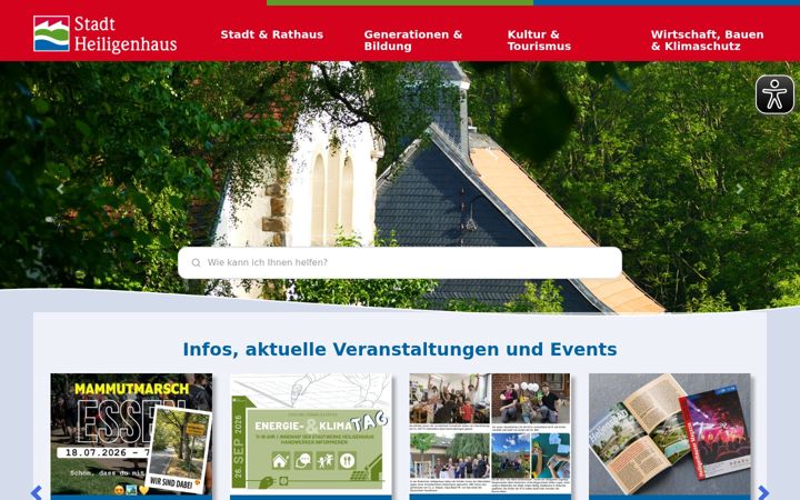 Képernyőkép: heiligenhaus.de