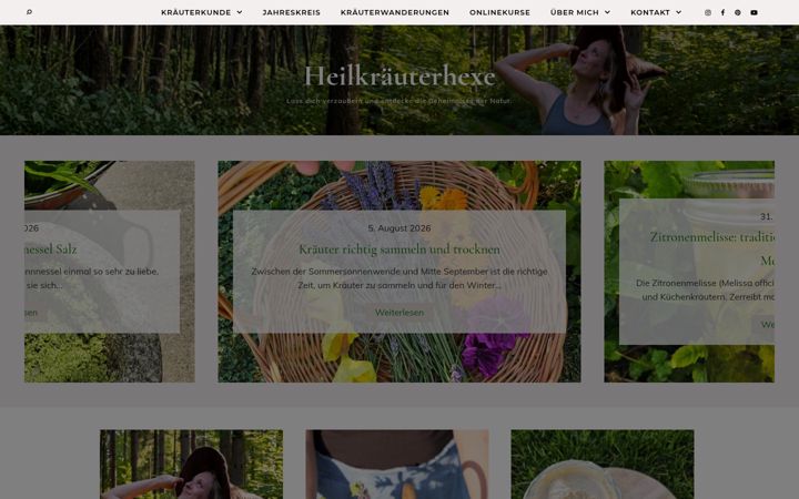 Screenshot of heilkraeuterhexe.at