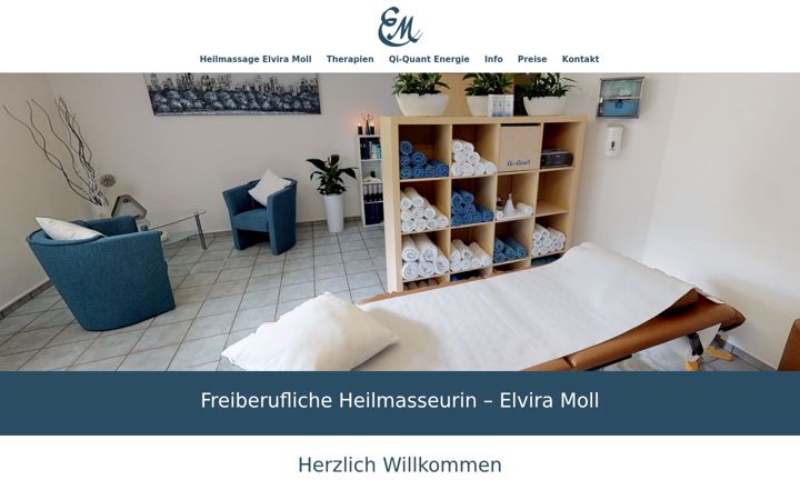 Screenshot of heilmassage-moll.at