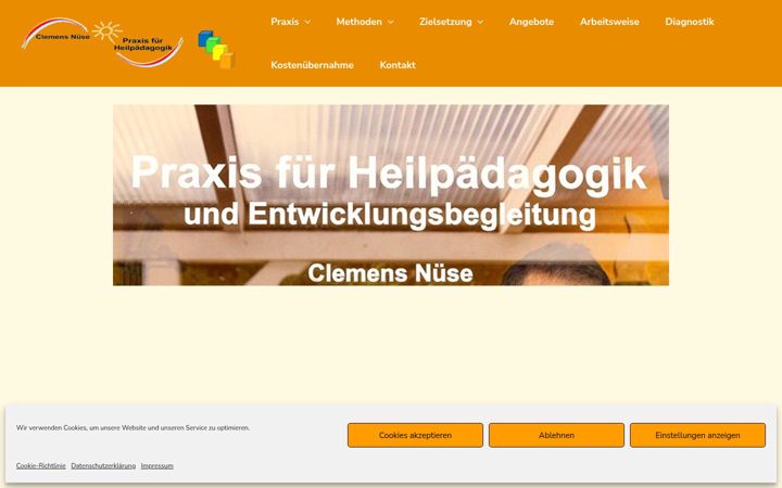 Screenshot of heilpaedagoge-nuese.de